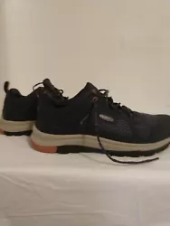 Keen Konnectfit Hiking Shoes Black/Blue Womens Sz 7.5 Near Perfect Condition.