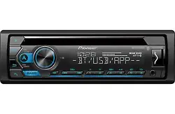 Pioneer DEH-S4220BT 1-DIN Bluetooth CD Receiver. Pioneers DEH-S4220BT CD receiver is a cool fusion of car stereo and...