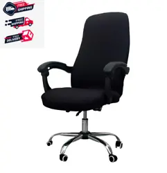 Material: Stretchy spandex fabric which is soft and durable. These desk chair covers also have elastic bands and...