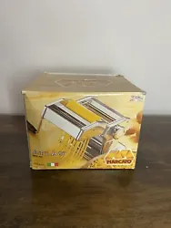 Marcato Atlas Pasta Maker Model 150 Deluxe Hand Crank Machine Made In Italy. Condition is New. Shipped with Standard...