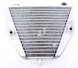 This oil cooler is in good condition and shows normal signs of wear.
