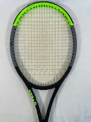 Blade 100L V7. Racquet Info. Racquet Condition. This racquet is strung with a hybrid setup. Be Happy, Play Tennis.