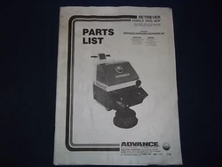 FOR SALE IS A PARTS MANUAL PICTURED.
