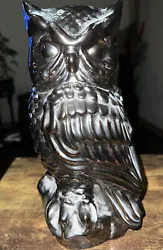 Decorative Owl Figurine Large. About 10 inches tall and 5 inches wide, this owl is in great shape not to mention...