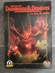 dungeons dragons le jeu de rôle TSR descartes 1998. En bonne état livraison Mondial relay Manque une fiche perso(...