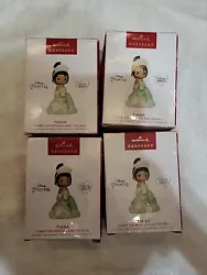 Celebrate the holiday season with this new 2022 Hallmark Disney Princess and the Frog Tiana Precious Moments ornament....