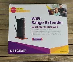 Netgear AC1200 Dual Band WiFi Range Extender Model EX6200 FAST SHIPPING 💨. Condition is Used. Shipped with USPS...