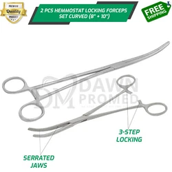 The multi-use hemostats are essential for every bait and tackle or fishing kit. Highest value for the price, with the...