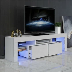 【WIDELY USING】: Our TV cabinet is perfect for your lounge room, living room and bedroom. 1 x LED TV Cabinet. Plenty...