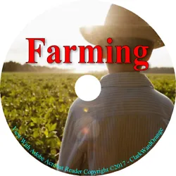 Farming and agriculture is essential to the success of society as a whole. Without it, everyone would be forced to...