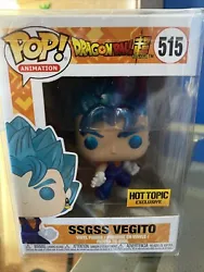 Dragon Ball Z Funko Pop - SSGSS Vegito #515. Condition is New. Shipped with USPS Ground Advantage.
