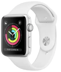 Apple Watch. Boîtier en aluminium avec Bracelet Sport. Puce sans fil Apple. Pas de identifiant Apple - iCloud...