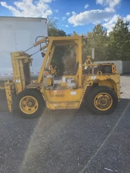 This Lift All Rough Terrain Forklift with a 15000-pound capacity runs on propane fuel. It is designed to handle heavy...