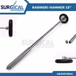 MADE OF QUALITY ALUMINUM STEEL: Forged from corrosion-resistant surgical stainless steel.
