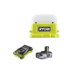 Batterie RYOBI 18V OnePlus 3.0Ah LithiumPlus - High Energy RB18L30 Lanterne sans fil qui fonctionne avec la batterie...