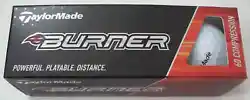 TaylorMade Burner Golf Balls - 60 Compression - Sleeve of 3. We will flat rate if that is cheaper.