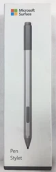 Open Box: Microsoft Surface Pen Platinum - Bluetooth 4.0 - 4,096 pressure points - Tilt support - Rubber eraser -...