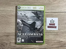 Ace Combat 6 Fires Of Liberation Xbox 360 Complet FrançaisExcellent état général, CD de jeu présentant quelques...