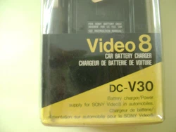 Sony DC-V30 vidéo 8 chargeur de batterie voiture, neuf dans son emballage