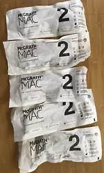 McGrath Laryngoscope MAC #2 Disposable Blades (5 pack).