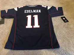 Nike Patriots Edelman Jersey. Youth medium. New w tags. Youth medium is a 10/12Smoke free home