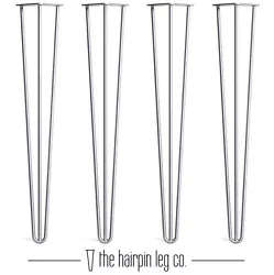 4 x Premium Hairpin Legs by The Hairpin Leg Co. The UK and Europes best selling hairpin legs. Top rated for quality and...