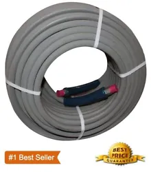 This Nonmarking Pressure Washer Hose is durable, abrasion-resistant and perfect for hot or cold water applications. The...