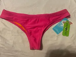 SPEEDO ENDURANCE Cheeky Fit Women Medium Pink Atoll Hipster Bikini Bottoms NEW. Condition is New with tags. Shipped...