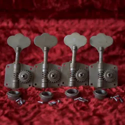 Full set of 4 matching 1960s bass tuners for Fender Precision and Jazz Bass. Fender 1960s Precision/Jazz Bass Tuners....