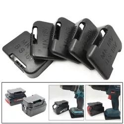 Fixing bracket suitable for Makita Dewei Milwaukee Bosch series 18V lithium battery. Note: Light shooting and different...