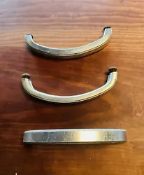 Vintage Tanker Desk Steel Handles. 4” center to centerThree totalShips to US lower 48 states only.