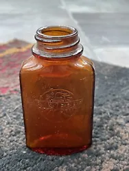 Antique 1930s Winthrop Medicine Bottle. Dug in Westfield, MA by meAmber Color. Shipping inside the lower 48. Thanks!!!