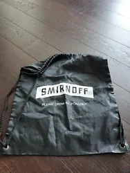 Smirnoff Drawstring Backpack.