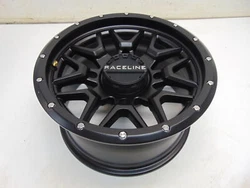 Raceline Krank Wheel 14x7 5+2 Offset 4/156 Black A94B-47056+10.