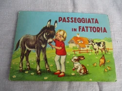 4 tableaux avec textes alphabétiques en italien.