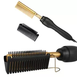 【Easy to Carry】Super lightweight and compact, convenient to take and ease to use.Ideal for straightening curly,...