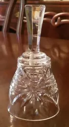 SERVANTS / DINNER BELL. Up for sale is a wonderful cut glass SERVANTS OR DINNER BELL. This clear bell features a star...
