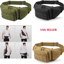 Microseven Tactical Gun Case Concealed Pistol Pouch Carry Waist Bag Portable Handgun Holster Soft Pistol Cases. It can...