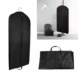 Perfect size to storage 2-3 suits or dress while traveling with ease. Suit travel bag provide an all-around protection...