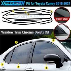 For Toyota Camry 2018-2021. Left & Right - Full Set. Pre-cut shape for easy installation. Our facility is located in...