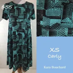 LuLaRoe - SALE - Carly Dress XS - Multicolored