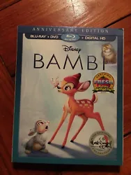 Bambi (Blu-ray) 2017 - W/Slipcover.