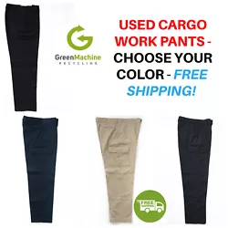 Used Hi-Visibility Reflective Hi-Vis Work Pants Cintas Redkap Unifirst G&K. Our used cargo pants are high quality and...