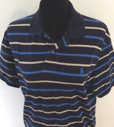 Blue Striped. Good Condition.