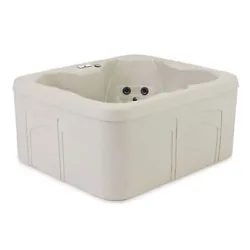 Can I get a hot tub?. Why yes, yes you can. This Lifesmart Spas Model 4-Person Plug and Play Hot Tub Spa is magically...