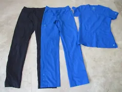 Pants have elastic waist and 32” inseam. Included are.