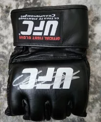 Clay Guida Signed Official UFC Glove. May 11th, 2019 BJ Penn fight.. signed on May 10th fan day.