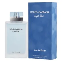 Light Blue eau Intense by Dolce & Gabbana D&G EDP Perfume for Women 3.3 / 3.4 oz.