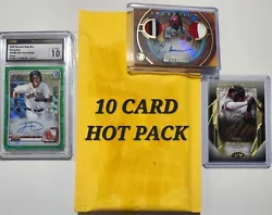 1+ autographed MLB baseball card from any year. YOU WILL NOT RECEIVE MORE THAN 1 BASE CARD. - unique or mid/high end...