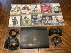 Up for auction is a great working Playstation 3 CECH-4201B console bundle. In this bundle you will receive everything...